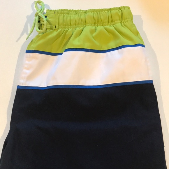 Nautica Swim Trunks Large Blue Lomé - Picture 7 of 7